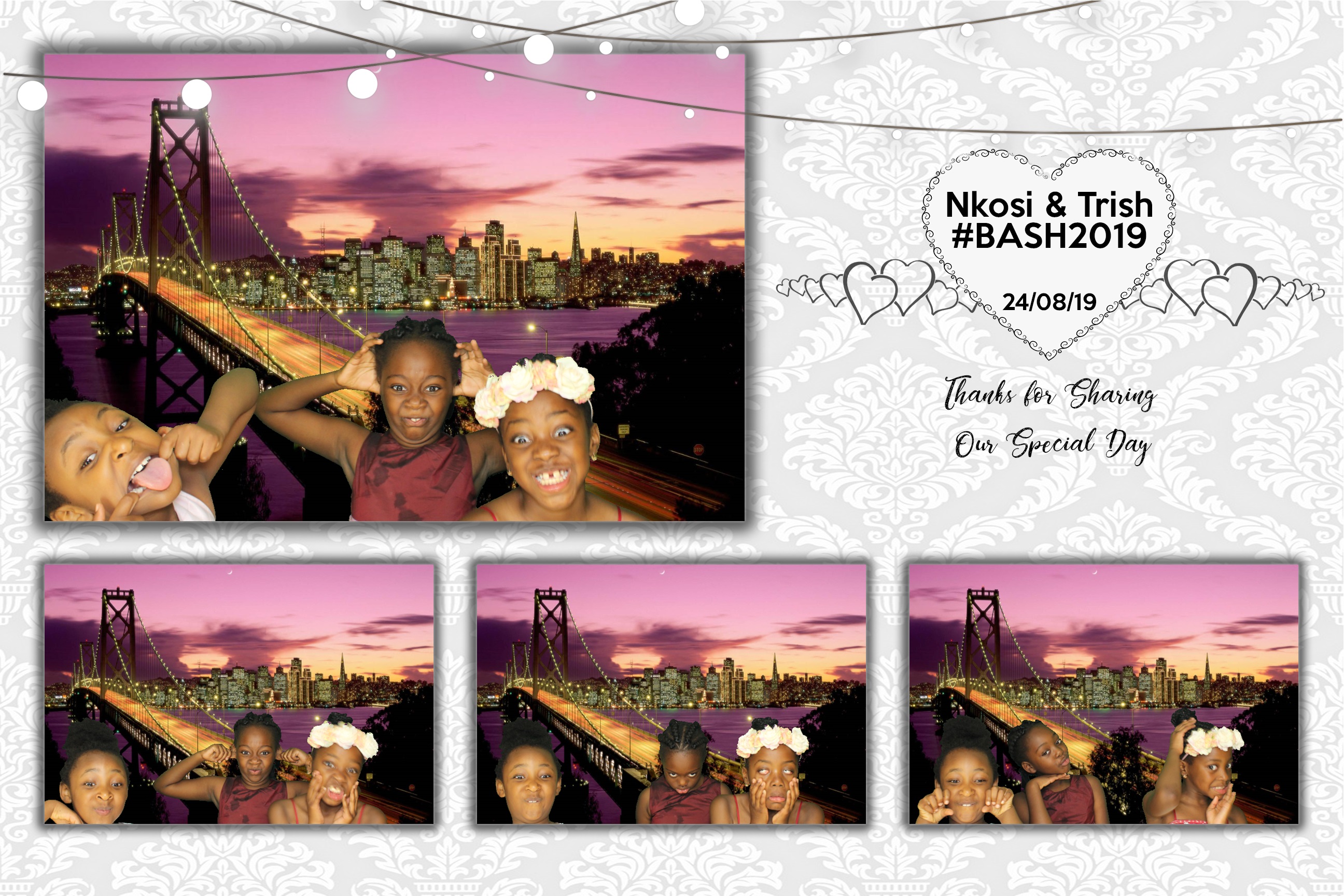 Nkosi & Trish's Wedding  | View more photos from the event at images.mobile-photo-booth.com/u/MobilePhotoBoothUK/Nkosi-Trishs-Wedding